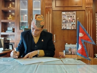 signing_Mr. Marasini